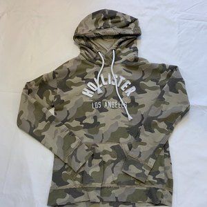 Camouflage Hollister Hoodie Size Small